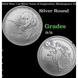 2024 Niue 1 oz Silver Icons of Inspiration: Shakes