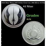 2023 Star Wars Jedi Order Crest 1oz .999 Silver $2