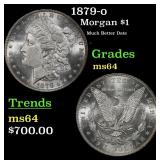 1879-o Morgan Dollar $1 Grades Choice Unc