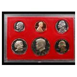 1980 United Stated Mint Proof Set 6 coins