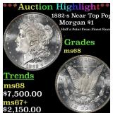 *Highlight* 1882-s Morgan Dollar Near Top Pop! $1