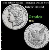 1 oz Silver Round - Morgan Dollar Style