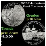 2007-P Jamestown Proof Modern Commem Dollar $1 pr7