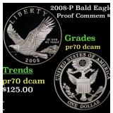 2008-P Bald Eagle Proof Modern Commem Dollar $1 pr