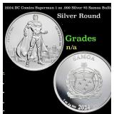 2024 DC Comics Superman 1 oz .999 Silver $5 Samoa