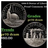 1986-S Statue of Liberty Proof Modern Commem Half