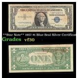 **Star Note** 1957 $1 Blue Seal Silver Certificate