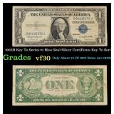 1935H Key To Series $1 Blue Seal Silver Certificat