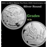 2023 1 oz Silver Boston Tea Party 250th Anniversar