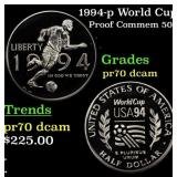 1994-p World Cup Proof Modern Commem Half Dollar 5