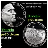 2005-s Western Waters Proof Jefferson Nickel Westw