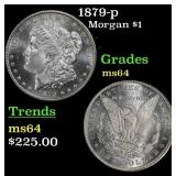 1879-p Morgan Dollar $1 Grades Choice Unc