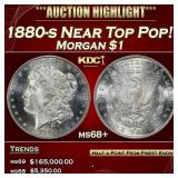 1880-s Morgan Dollar Near Top Pop! $1 ms68+ SEGS