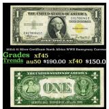 1935A $1 Silver Certificate North Africa WWII Emer