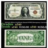 1935A $1 Silver Certificate Hawaii WWII Emergency