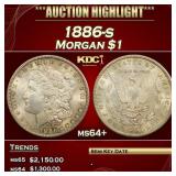 1886-s Morgan Dollar $1 ms64+ SEGS