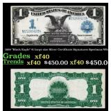 1899 $1 large size Silver Certificate "Black Eagle