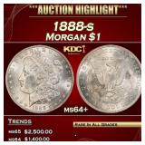 1888-s Morgan Dollar $1 ms64+ SEGS