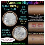 Full solid date 1921-p Uncirculated Morgan silver