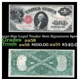 1917 $1 Large Size Legal Tender Note Grades Choice