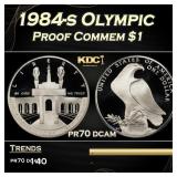 1984-s Olympic Proof Modern Commem Dollar $1 pr70