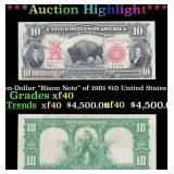 The $10 United States Note Famous Ten-Dollar "Biso