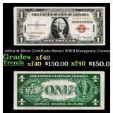 1935A $1 Silver Certificate Hawaii WWII Emergency