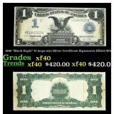 1899 $1 large size Silver Certificate "Black Eagle