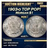 1903-o Morgan Dollar TOP POP! $1 ms67+ SEGS