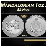 2022 Star Wars Baby Yoda Grogu The Mandalorian 1oz