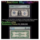1923 $1 large size Silver Certificate ULTRA RARE M