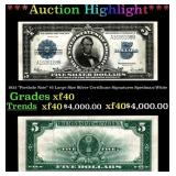 1923 $5 Large Size Silver Certificate "Porthole No
