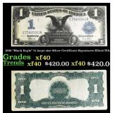 1899 $1 large size Silver Certificate "Black Eagle