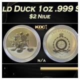 2023  Disney Micky Mouse & Donald Duck 1oz .999 Si