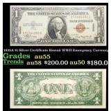 1934A $5 FRN Hawaii WWII Emergency Currency Key To