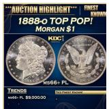 1888-o Morgan Dollar TOP POP! $1 ms66+ PL SEGS