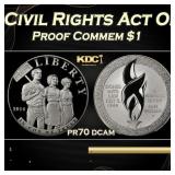 2014-P Civil Rights Act Of 1964 Proof Modern Comme
