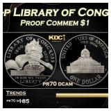 2000-p Library of Congress Proof Modern Commem Dol