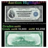 1918 $2 Large Size National Currency "Battleship"