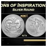 2022 Niue 1 oz Silver Icons of Inspiration: Wright