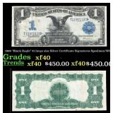 1899 $1 large size Silver Certificate "Black Eagle
