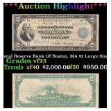 1918 $2 Large Size National Currency "Battleship"