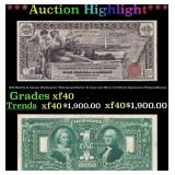 1896 $1 large size Silver Certificate Martha & Geo