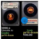 1996-s Proof Lincoln Cent 1c pr70 dcam ACG