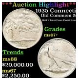 *Highlight* 1935 Connecticut Old Commem Half Dolla