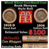 Small Cent Mixed Roll Orig Brandt McDonalds Wrappe