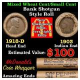 Small Cent Mixed Roll Orig Brandt McDonalds Wrappe