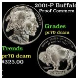 2001-P Buffalo Proof Modern Commem Dollar $1 pr70