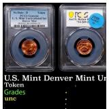 PCGS U.S. Mint Denver Mint Unc Set Token unc PCGS
