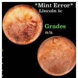 *Mint Error* Blank Planchet Lincoln Cent 1c Grades